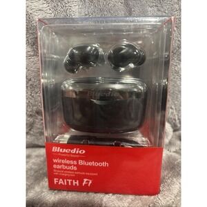 Bluedio Wireless Earbuds (Faith)Bluetooth Earphones In-Ear Stereo Sound-open box